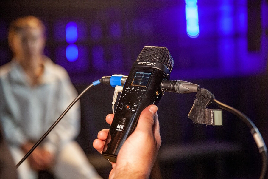 Zoom M4 MicTrak Stereo Microphone and Recorder, New!