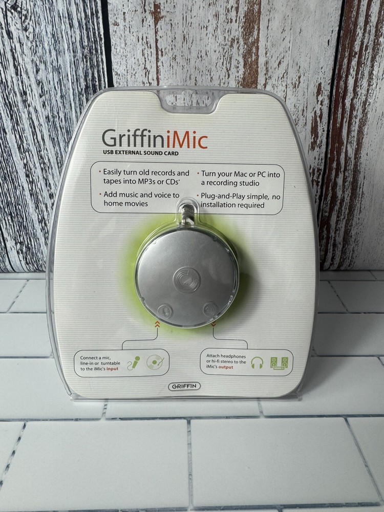 GriffiniMic USB External Sound Card