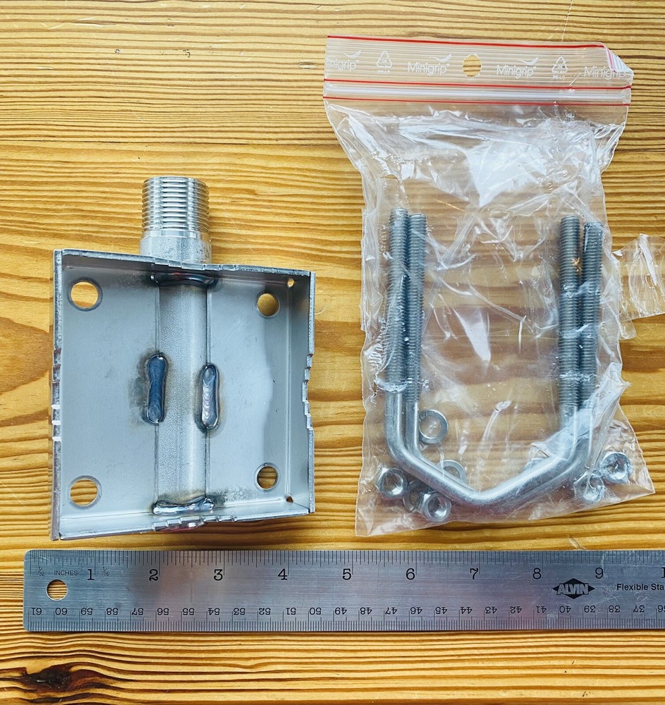 Stainless Steel Threaded Antenna Mount