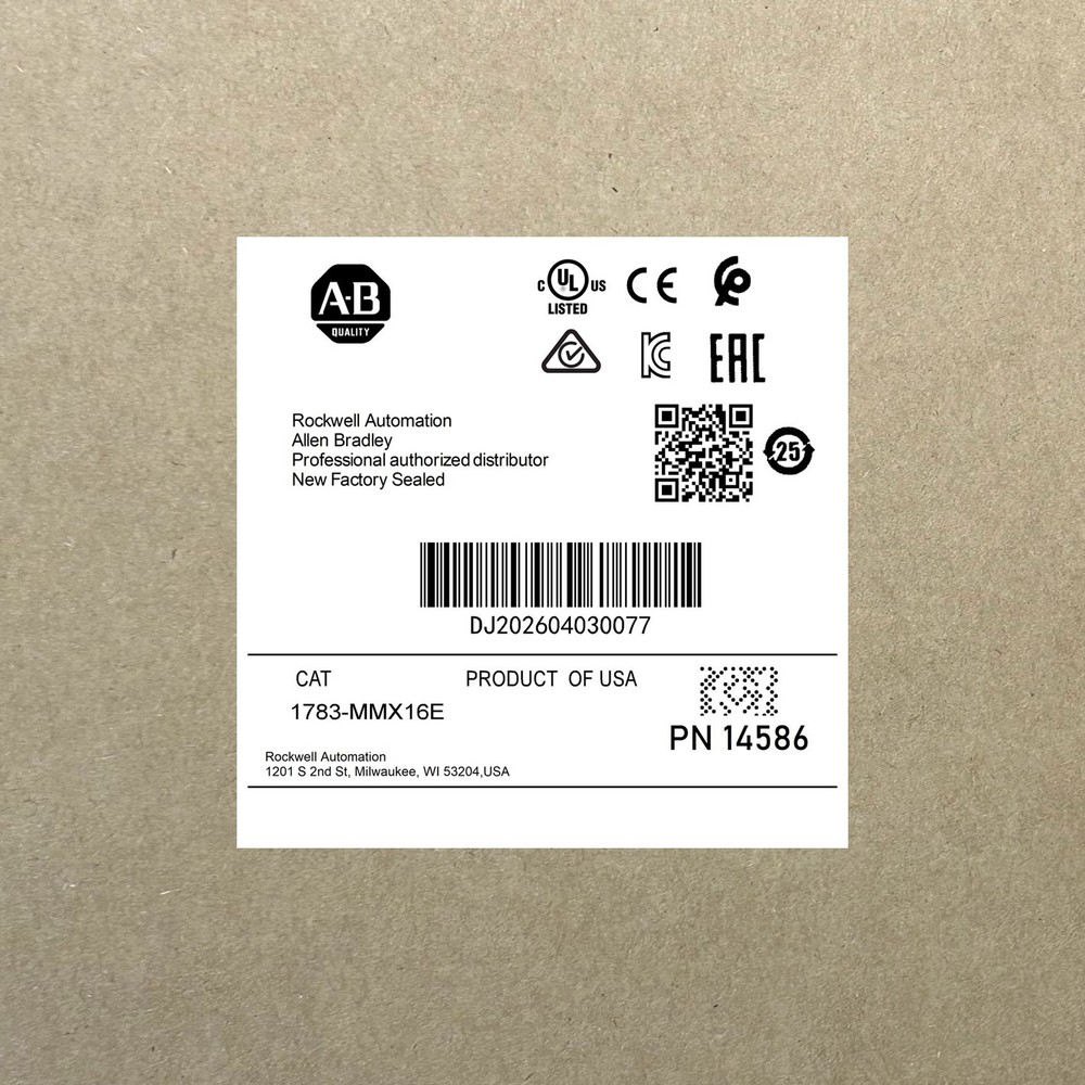 AB PLC Control Module 1783-MMX16E New YDJ0