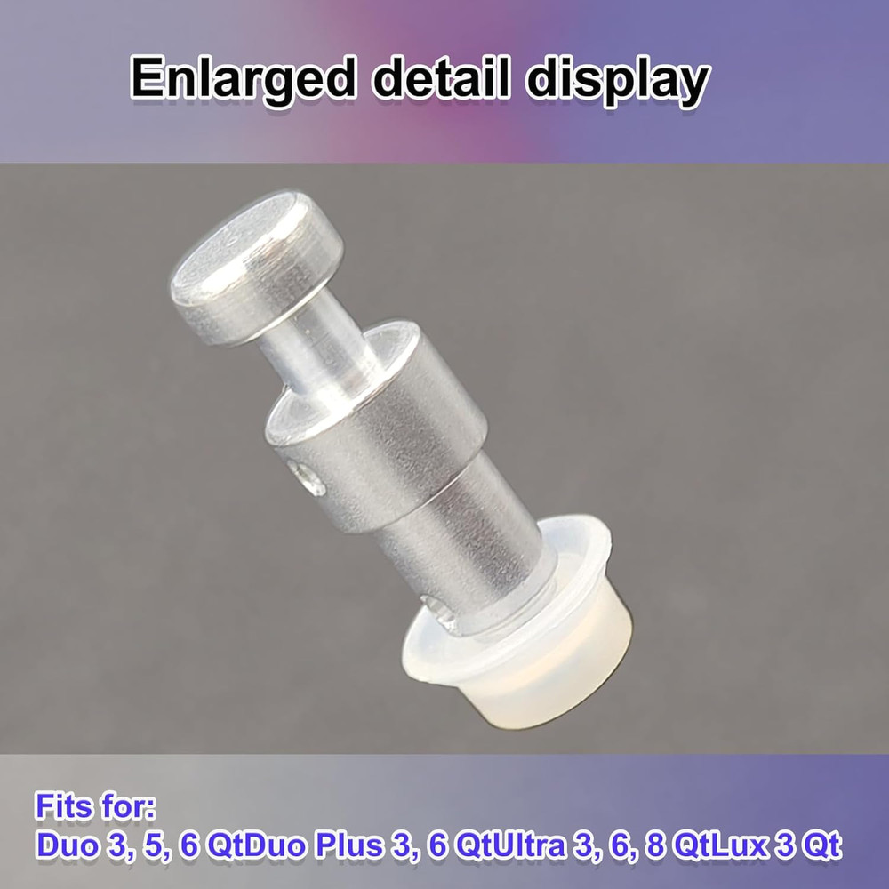 12 Pcs Float Valve Seal for Instant Pot, Replacement Gaskets & Anti-Block Shield
