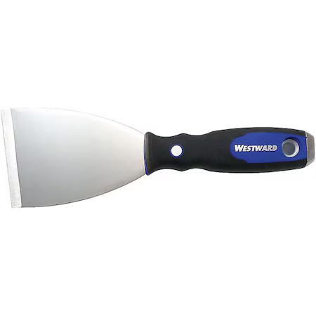 Westward 46A920 Putty Knife, Stiff, 3", Ss