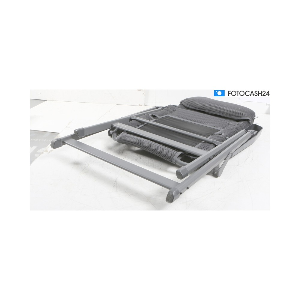 Travellife Lucca Comfort Folding Chair, Grey + Defect (287103)