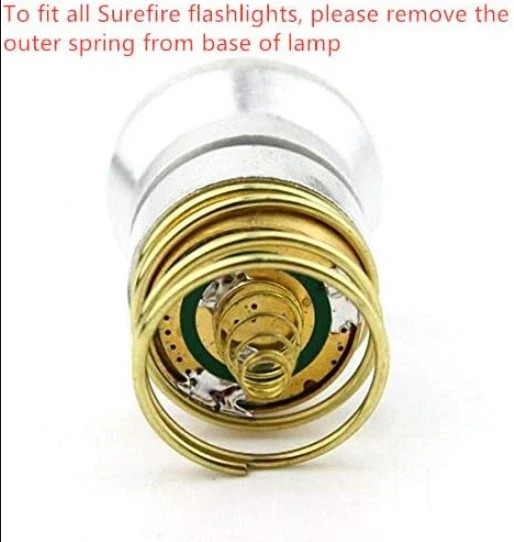 Flashlight Bulb-LED Replacement Bulbs Drop-in P60 Design Module for Surefire NEW