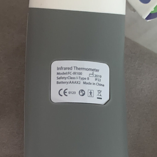 Dual-Mode Infrared Thermometer