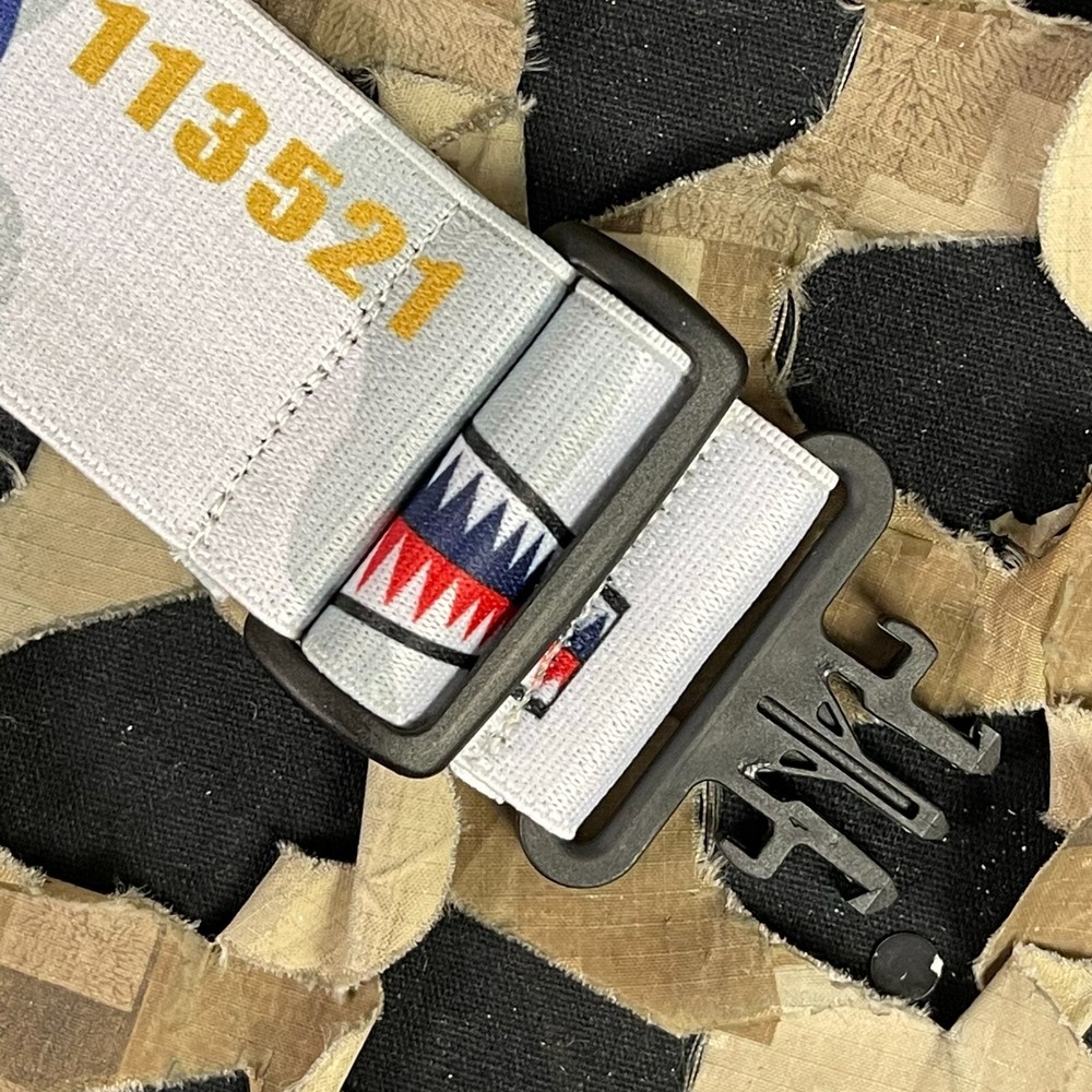 NEW KM Paintball Grill Goggle Strap - Warhawk Snow Camo