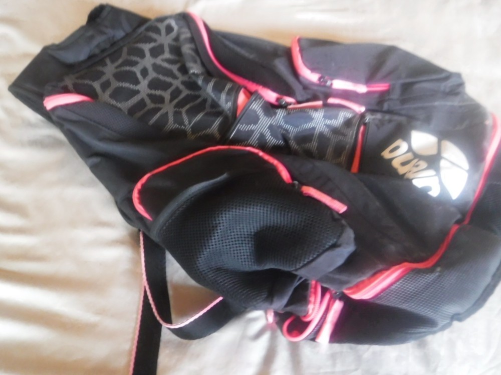 Arena Backpack Black and Pink