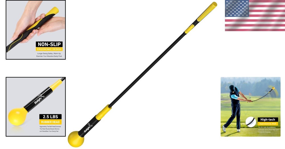Beginner & Tempo Practice Tool for Golf Swing Improvement