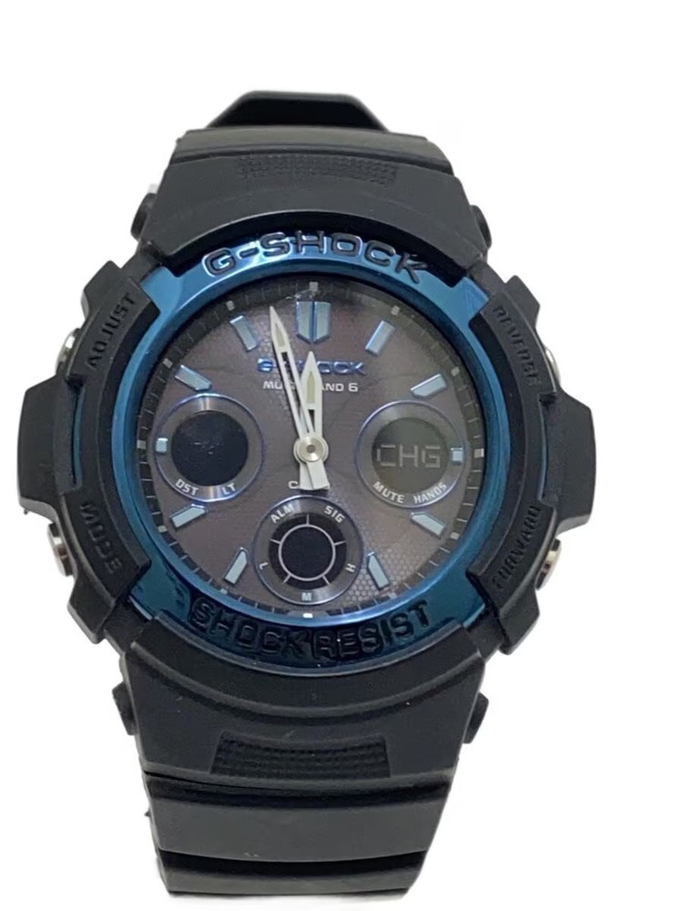 CASIO Solar Watch G SHOCK Analog Digital BLK