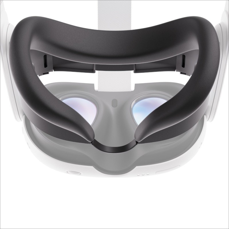 Silicone Facial Interface Quest 3 Headset Comfortable Light Blocker Sweatproof