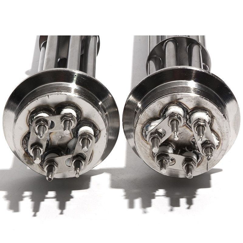 Electrical Heating Element 2" Tri-clamp 220-380V Water Oil 3-12KW Immersion Tool