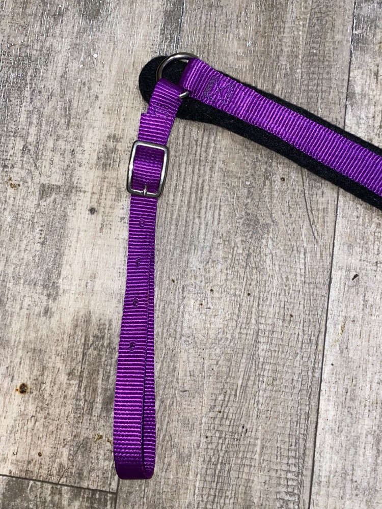 TRIPLE E PURPLE WITH FELT BACK WESTERN BREAST COLLAR