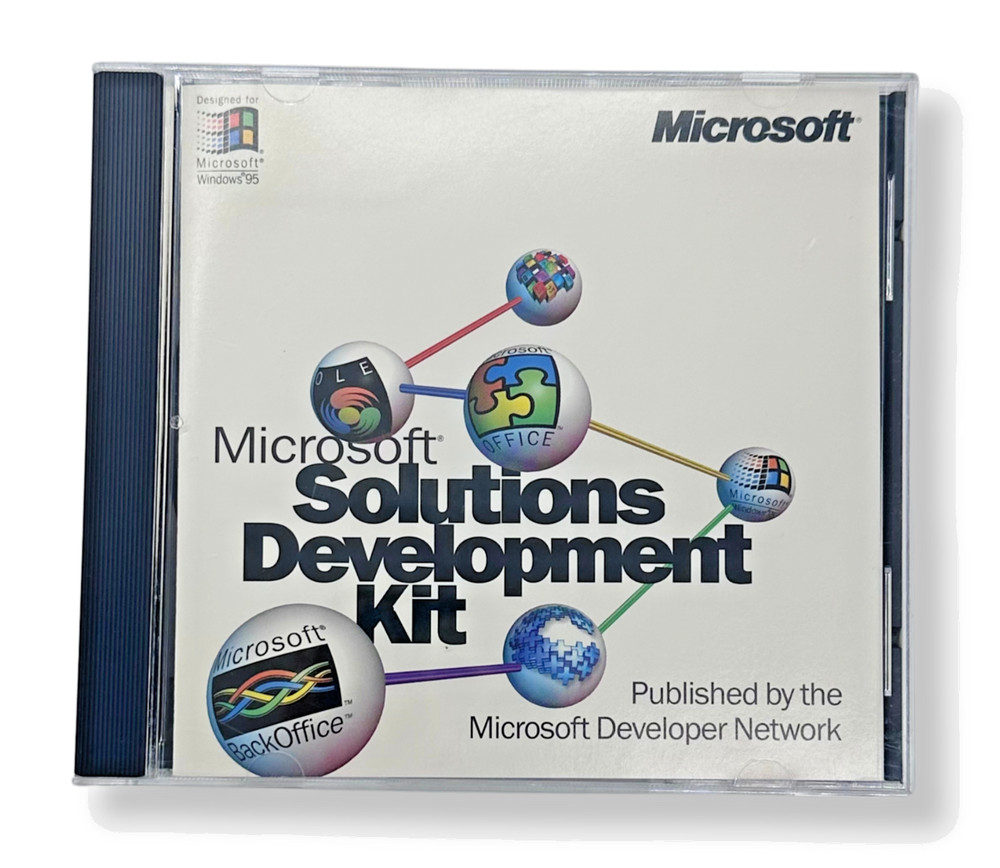 Microsoft Solutions Development Kit by MSDN CD-ROM (1997) with Install Key