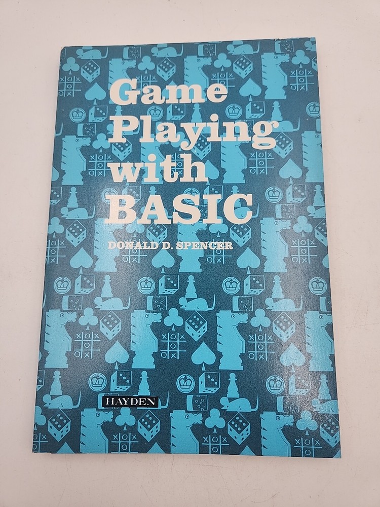Vintage “Game Playing with BASIC” Donald D. Spencer (1977)