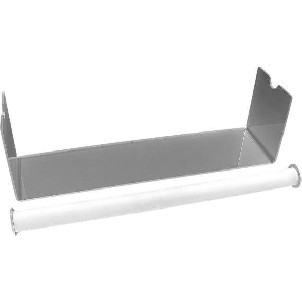 Frosted White Acrylic Bangle Bracelet Display Stand 15"