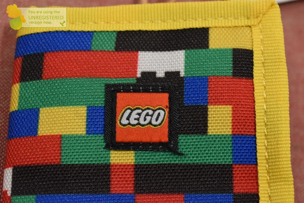 Lego Tri-Fold Wallet Brick Wall Color