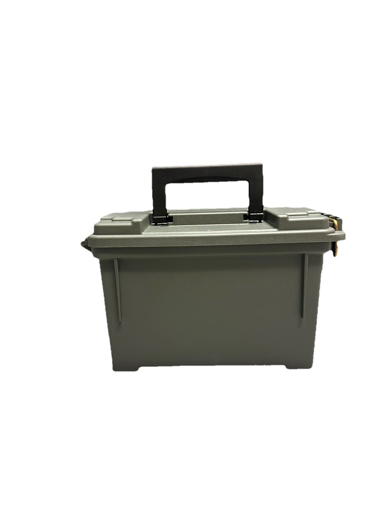 PLASTIC AMMO BOX .30 Cal. O.D. GREEN PLASTIC
