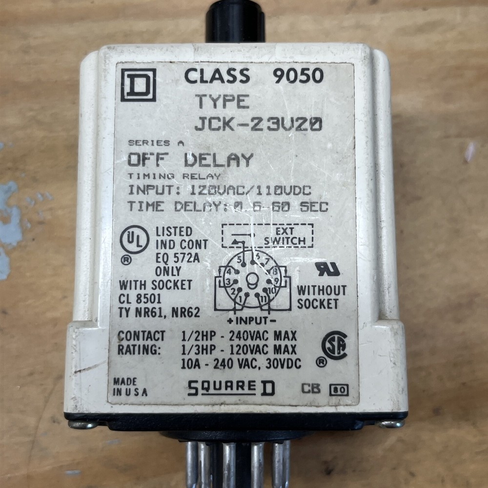 SqD Off Delay JCK-23V20