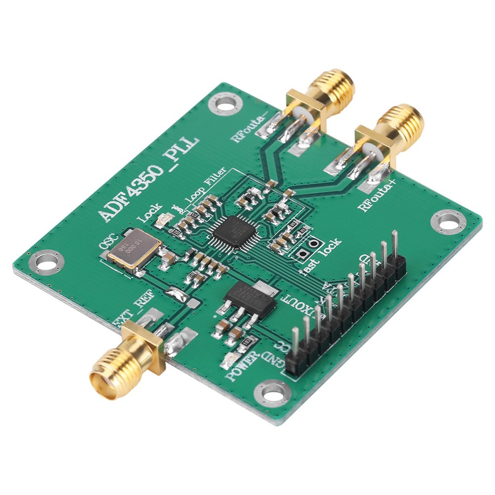 137M‑4.4GHz RF Signal Source Phase Locking Loop Frequency Synthesizer ADF4350⊹