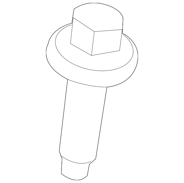 Genuine Ford Engine Mount Bolt W716412-S439
