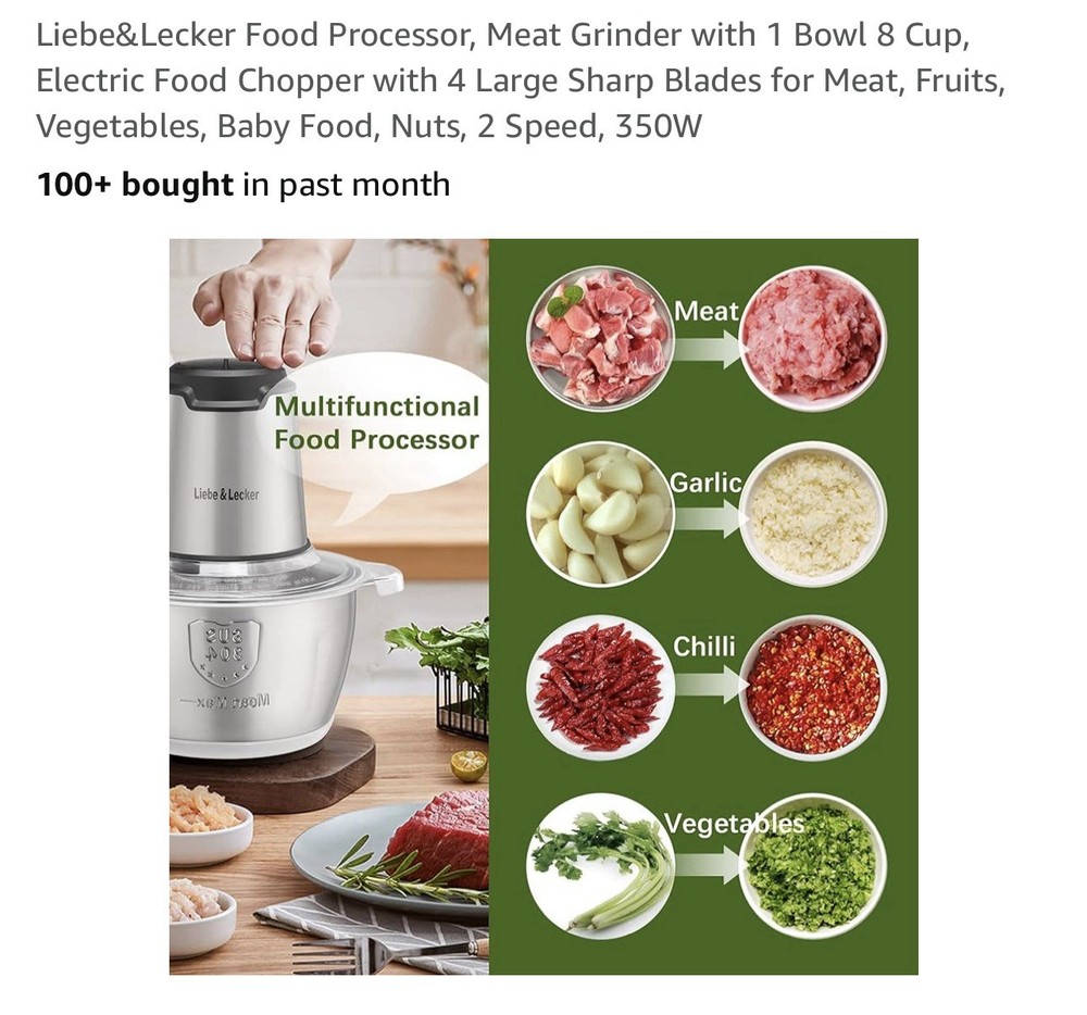 Liebe &lecker Food Chopper