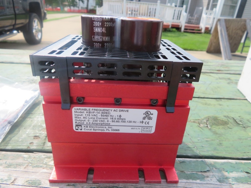 KB Electronics KBVF-14 Variable Frequency AC Drive Motor Speed Control