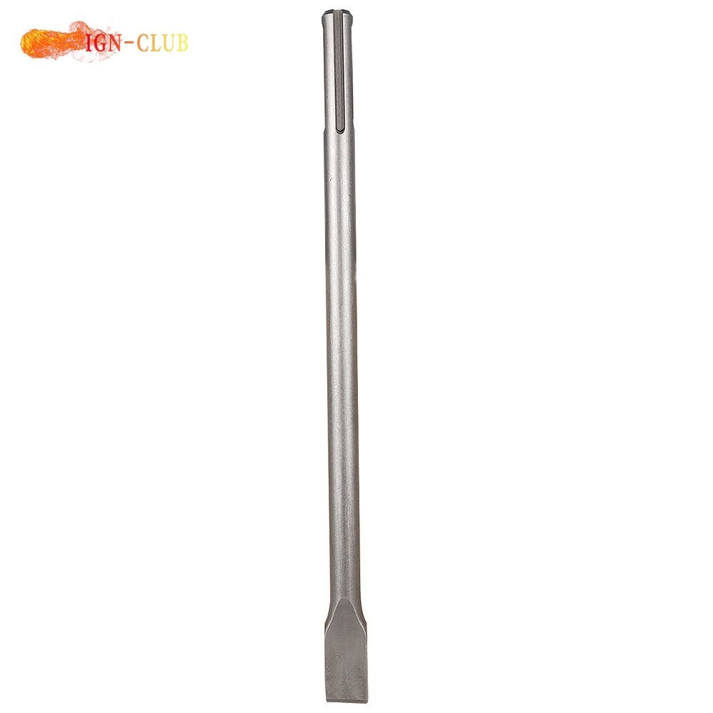 3 Pcs High Quality 16" SDS Max Bits Long-Point Chisel Scaling Chisel Flat Chisel