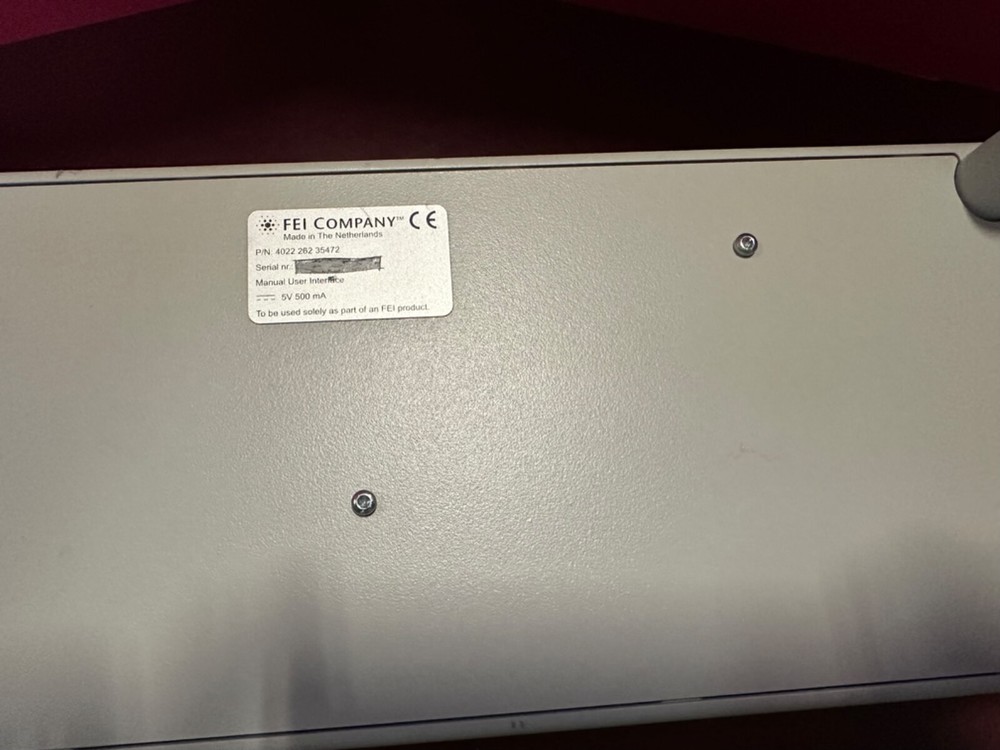 AS IS UNTESTED FEI Company 4022 262 35472 Controller