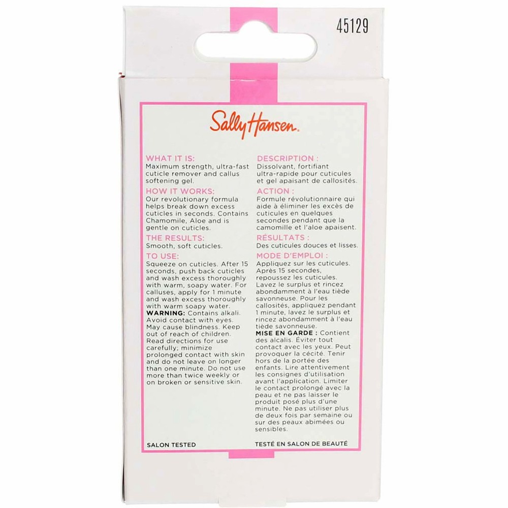 5 Pack Sally Hansen Instant Cuticle Remover, 1 fl oz 45129