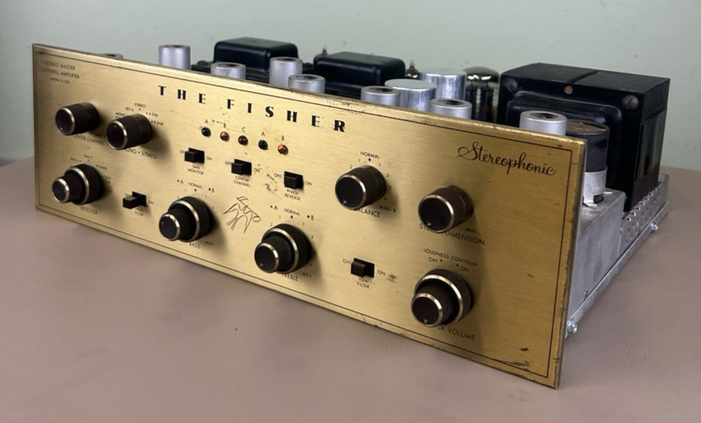 FISHER X-202 STEREO INTEGRATED AMPLIFIER NICE