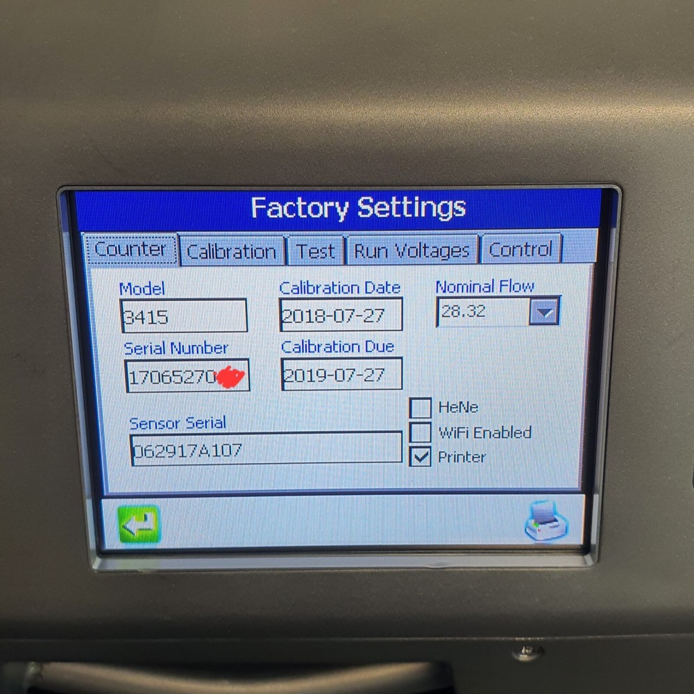 Met one 3415 Particle Counter