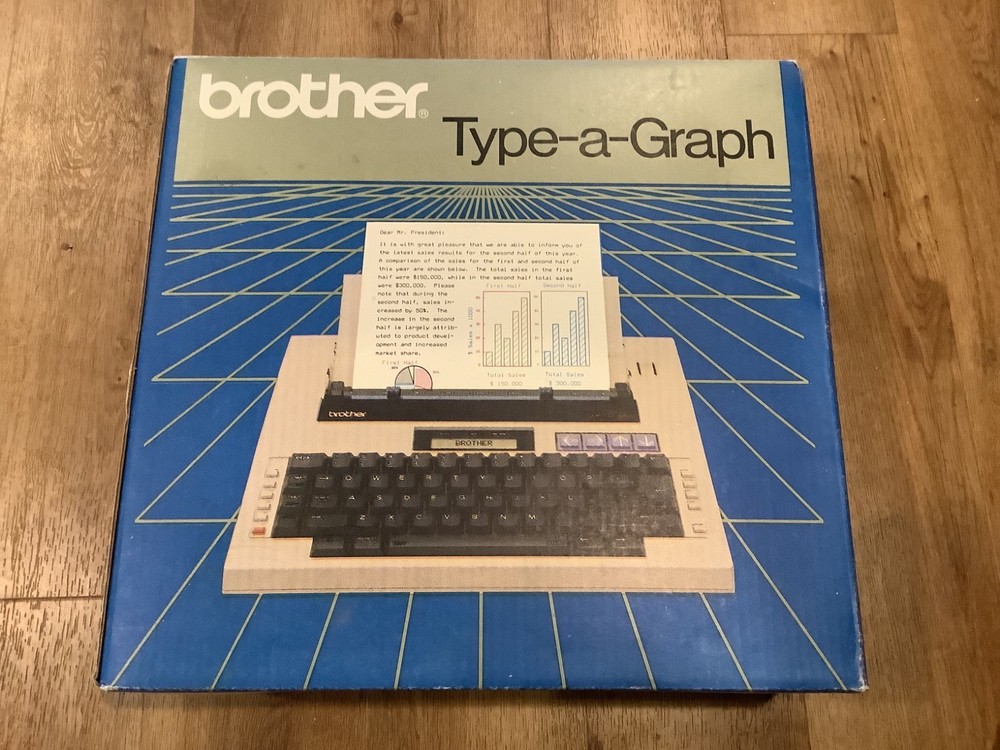 Brother Type-A-Graph Typewriter BP-30 ( as is Untested )