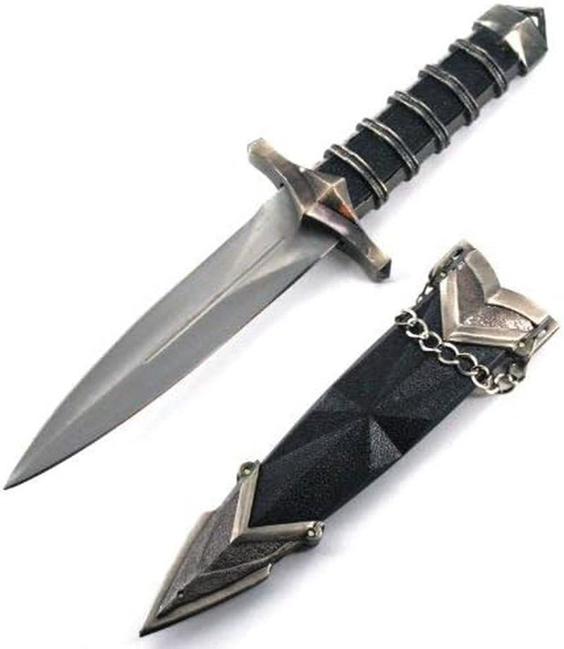 Dark Assassin Dagger with Sheath