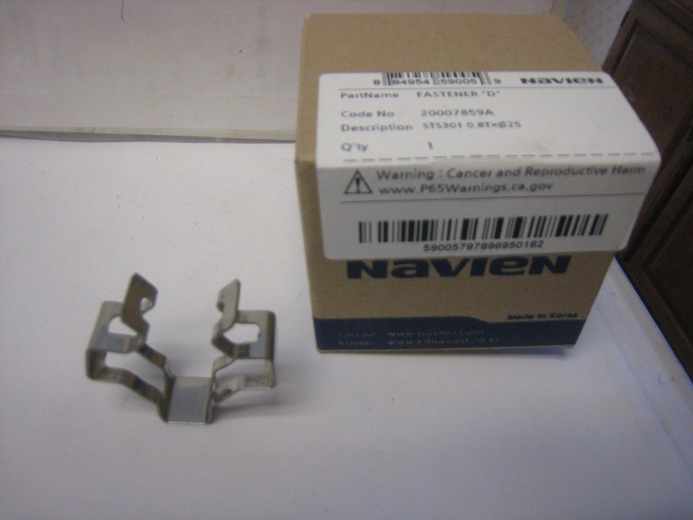 NAVIEN Fastener 20007859A For On Demand Boiler NEW in Box