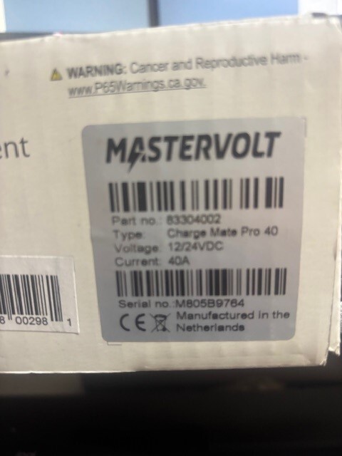 Mastervolt Charge Mate Pro 40 - Electronics Charge Relay 83304002