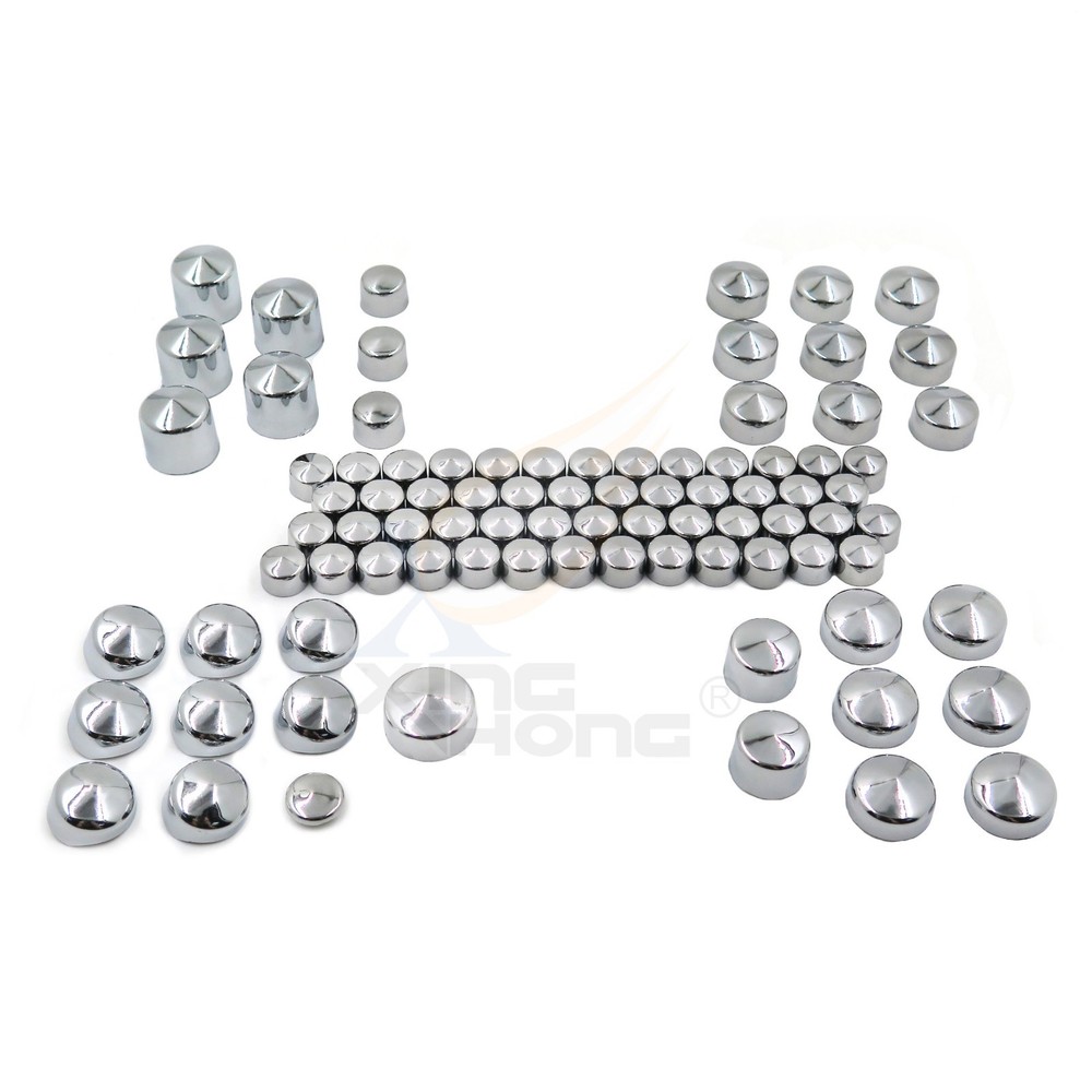 86 Pcs Chrome Engine & Misc Bolt Nuts  For 1999-2005 HARLEY Dyna