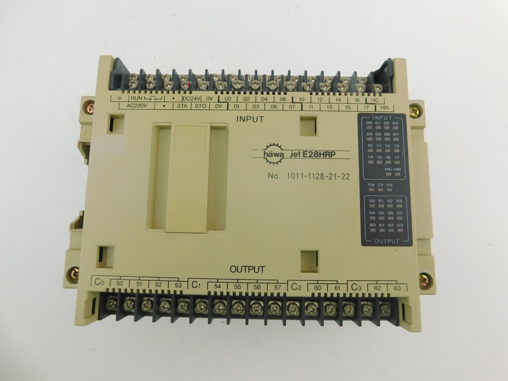 PLC Control Hitachi E-28HRP Programmable Controller