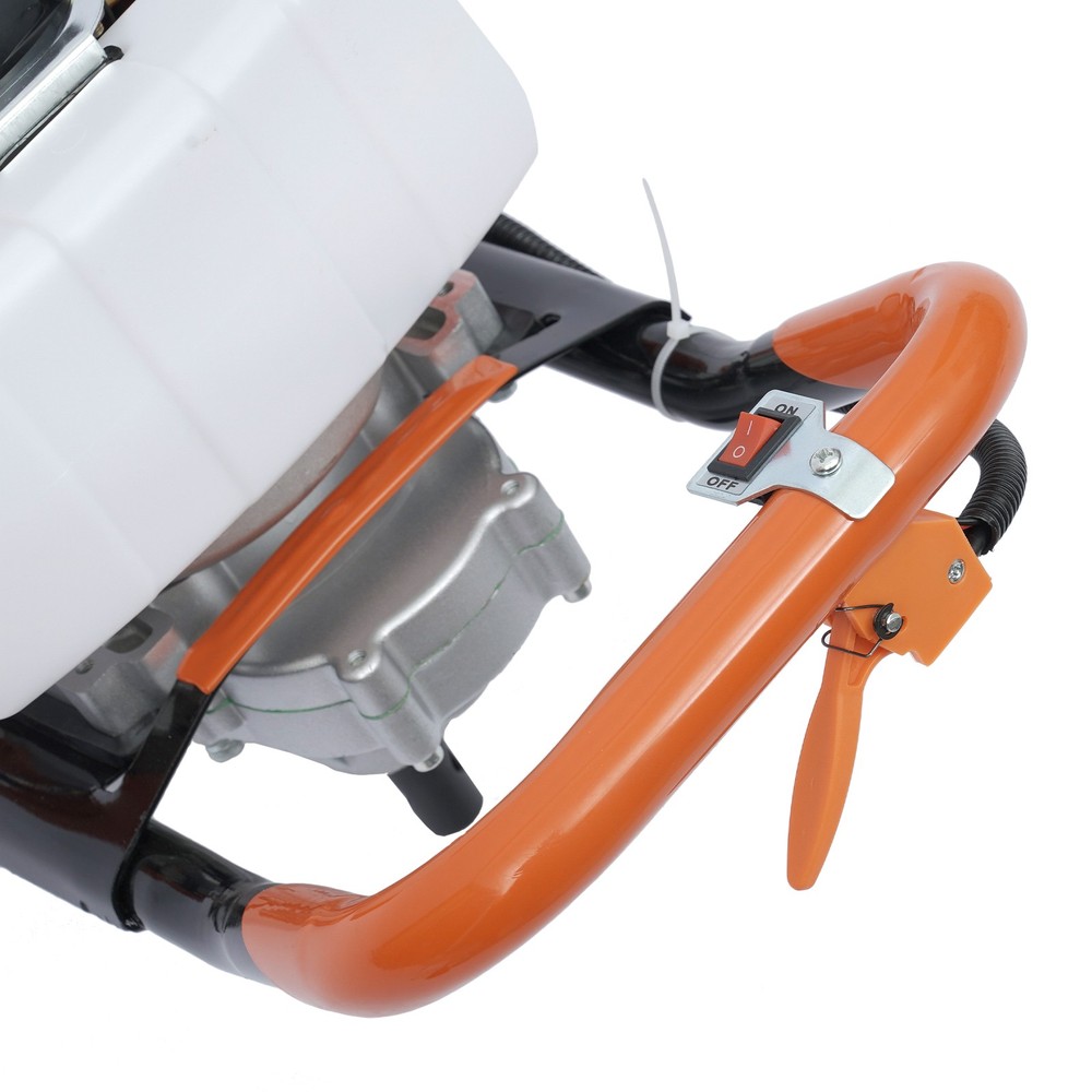 2-Stroke 52CC Earth Auger Digging Machine Gas Powered Post Hole Digger w/ 3 Bits