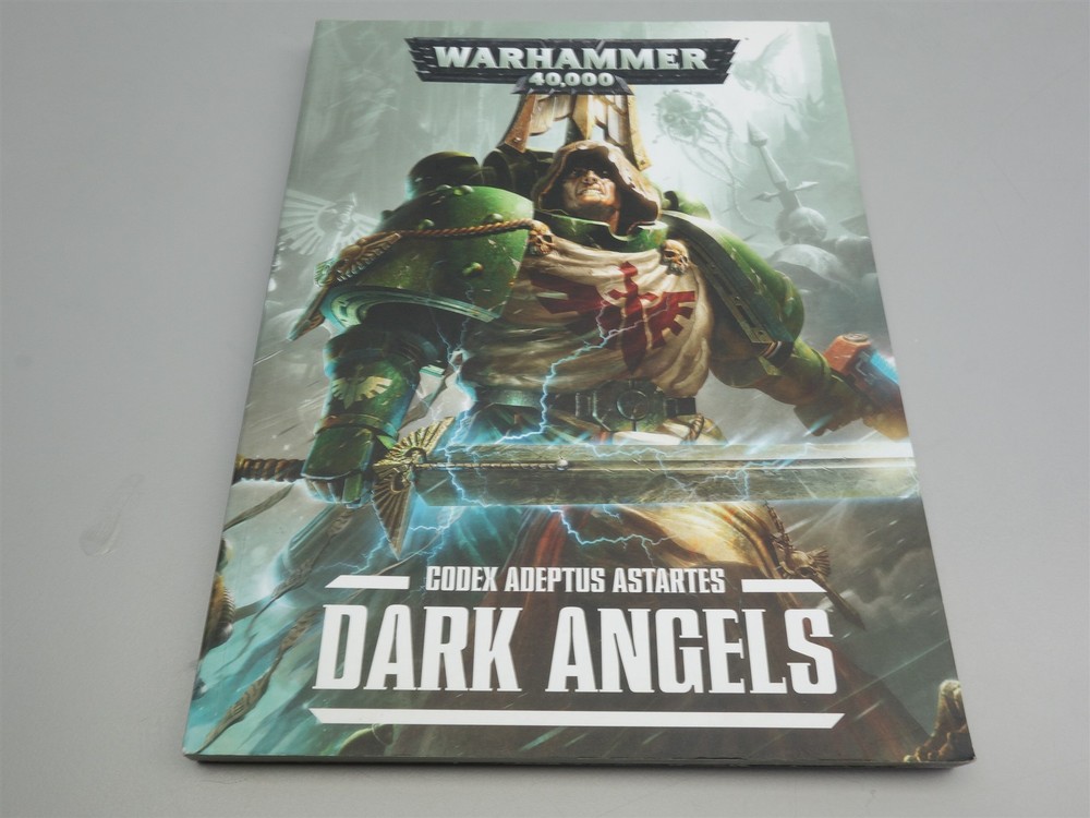 Warhammer 40k Codex Army Book - Dark Angels Space Marines (7th Edition)