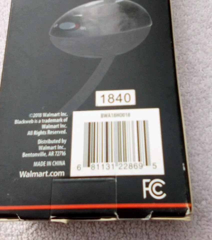 Brand New Blackweb # BWA18HO01 USB Desktop Microphone for Computers PC or MAC