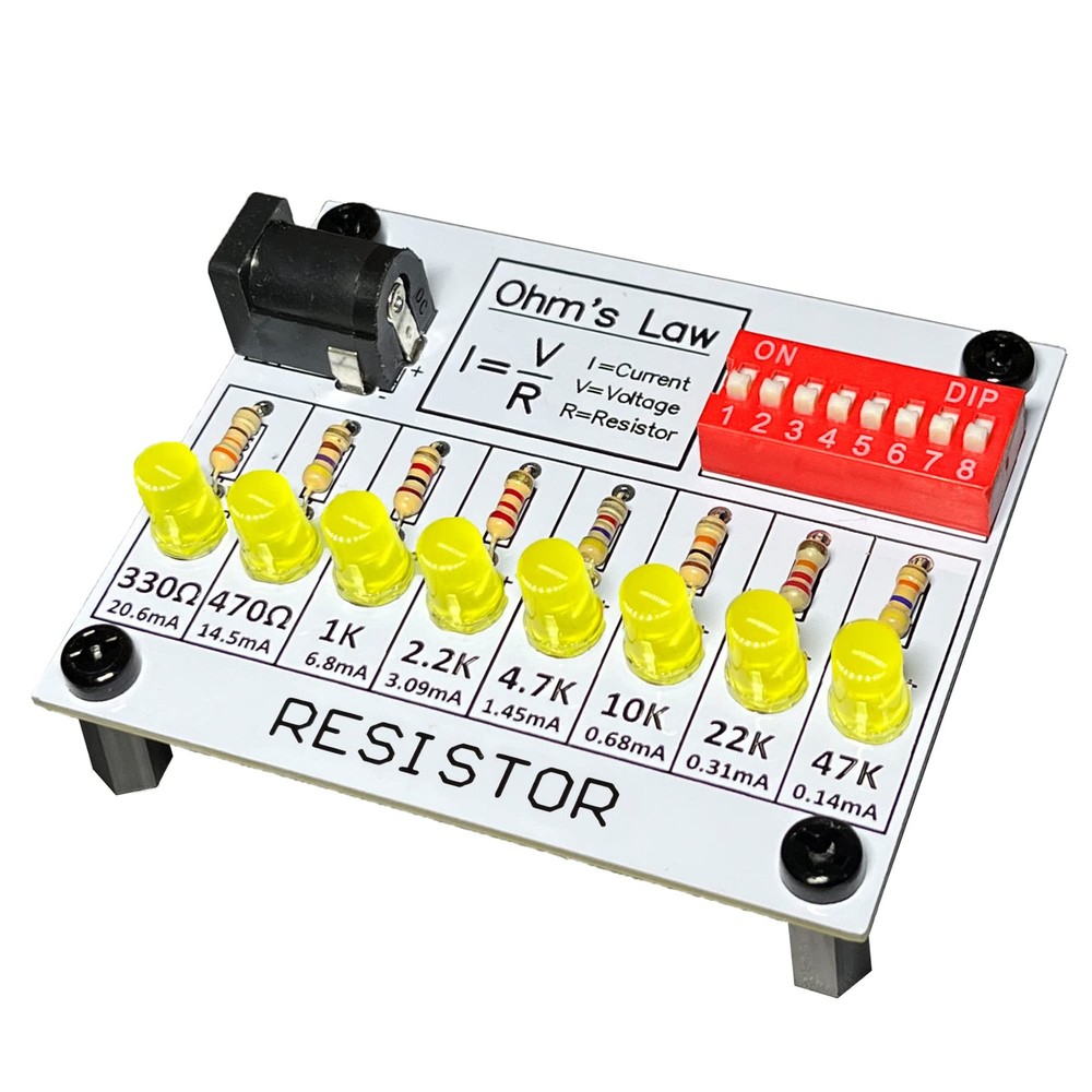 Soldering Practice Kit Learning 2 inches x 2.5 x 0.8