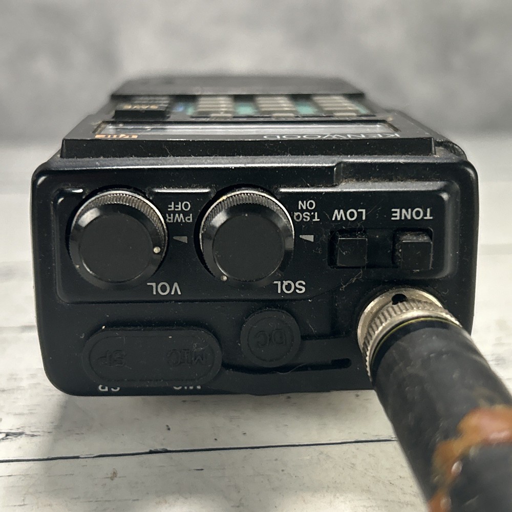 Kenwood TH-215A VHF 2 Meter HT Handheld With Antenna Untested