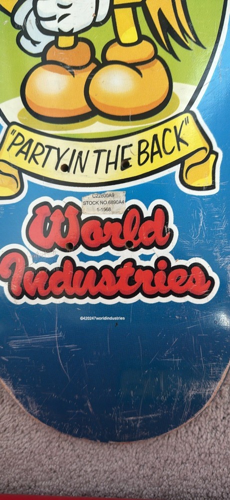 World industries Mullet Boy Deck