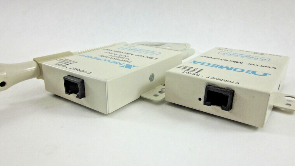 2 Omega iTHX-W i Server Temperature Dew Point Humidity, EIS-W Working Pulls