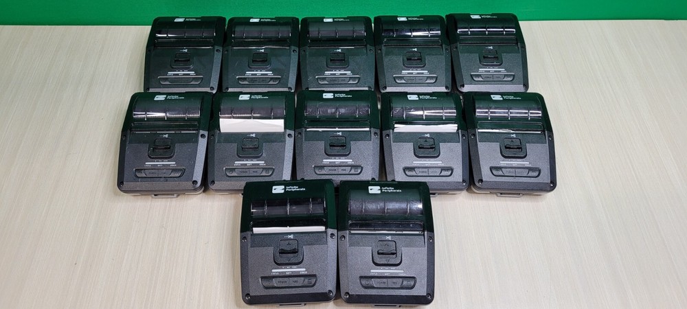 (QTY. 12) Infinite Peripherals MP34 - receipt printer - B/W - direct thermal