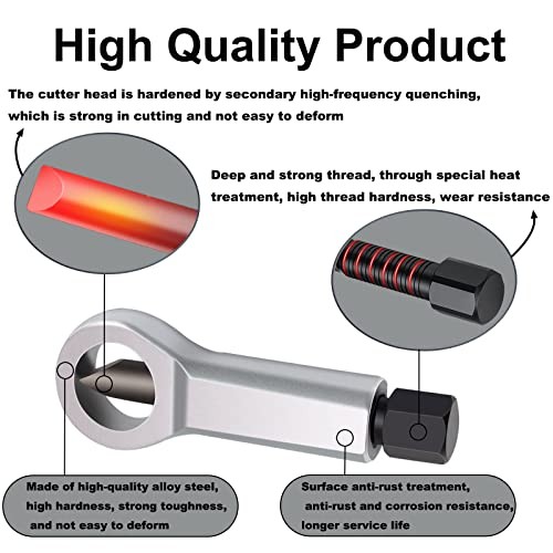 Nut Splitter Cracker, Metal Rusty Nut Separator, Heavy Duty Nut Breaker #1