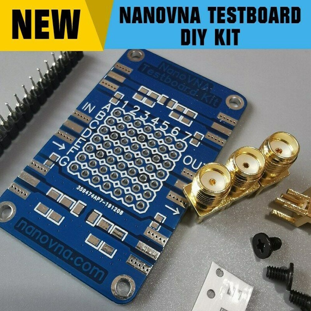 for NanoVNA Testboard Demo Board Vector Network Analyzer Testing ot16 DIY Kit