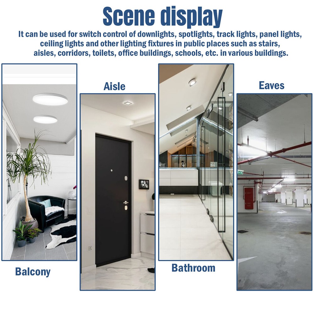 Human Body Motion Infrared Sensor Switch Ceiling Light Sensor Staircases Lights