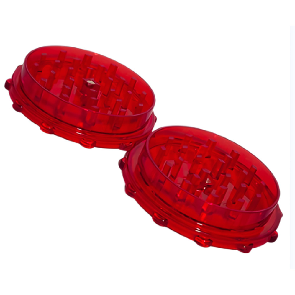 Clear Plastic Grinder - Transparent - High Quality