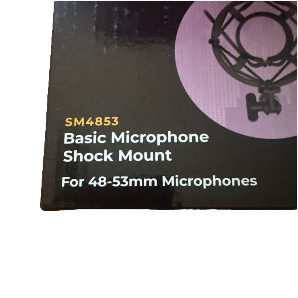 FocusProAudio Basic Microphone Shock Mount for 48 53mm Microphones